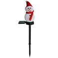 thumbnail image 3 of PENGXIANG Snowman Shape LED Solar Lights Waterproof Colorful Decorative Light for Garden Yard Patio Pathway, 3 of 4