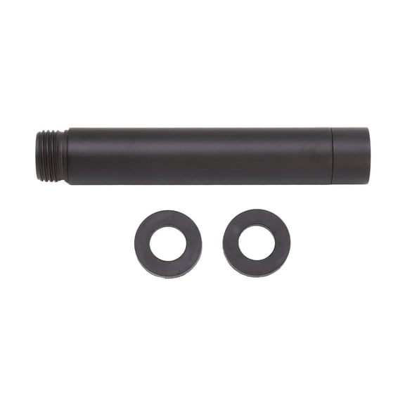 BIMZUC Stainless Steel Shower Extension Rod – Modern Black Design, 1.18″ x 5.51″, Fits All Shower Heads, Rust‑Resistant, 0.22 lb