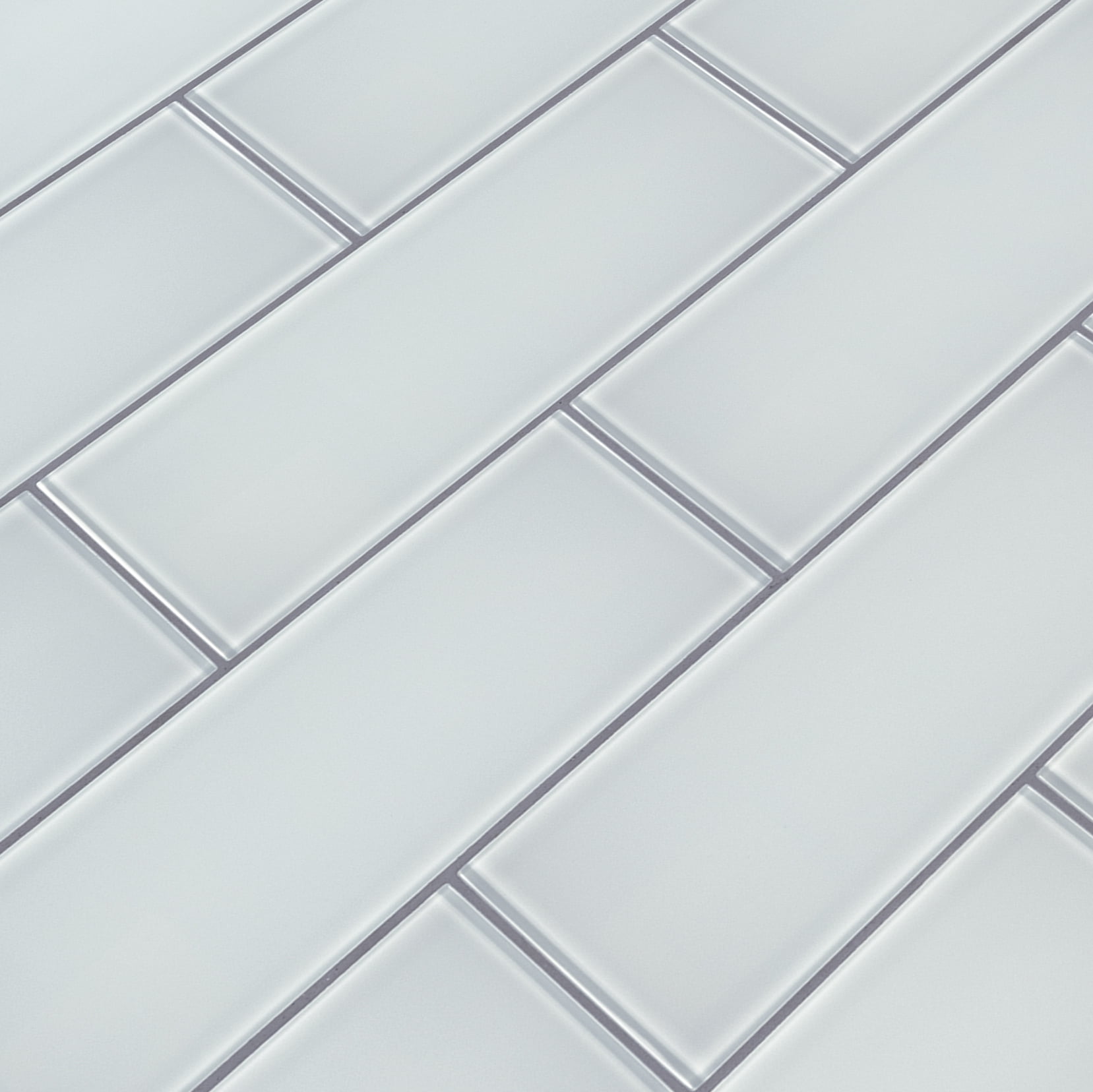 MSI Ice 3 in. x 9 in. x 8mm Glass Wall Tile (3.8 sq. ft. / case)