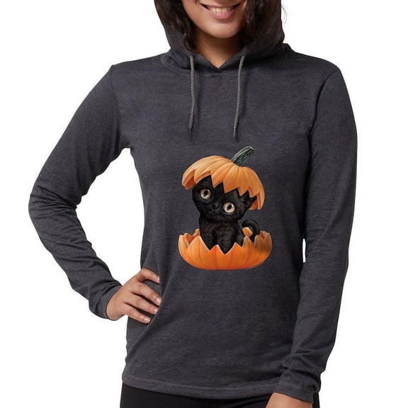 CafePress - PD Moreno's Halloween Black K - Womens Hooded Shirt