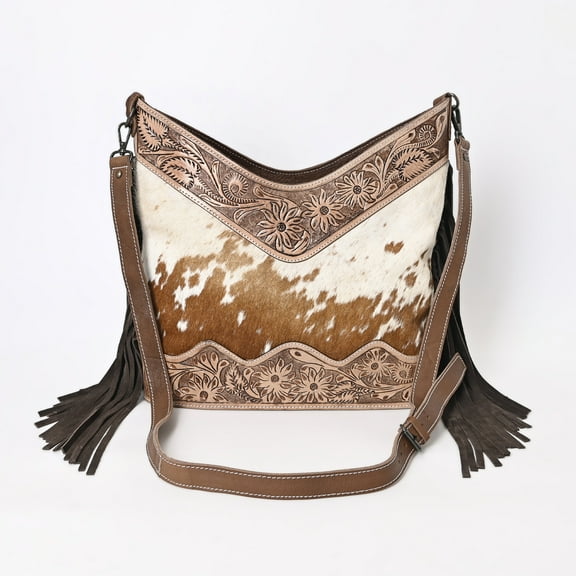 JENESA TOOLED CROSSBODY BAG
