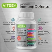 VITEEY 11 in 1 Multivitamin for Women, Men and Teens, Immune Support, 60 Count, 2 Pack