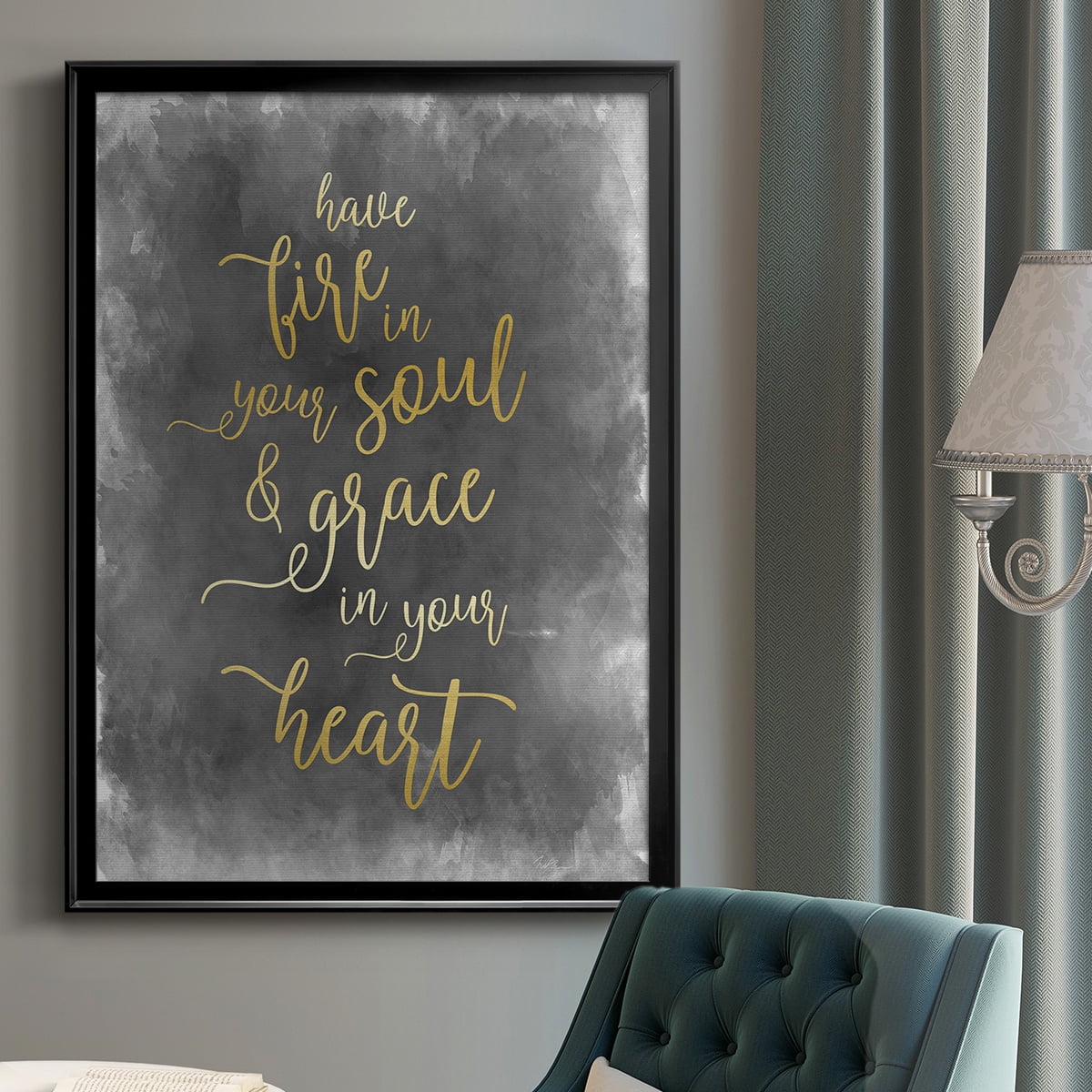 Fire in Your Soul Premium Classic Framed Print - Ready to Hang