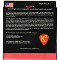 thumbnail image 2 of DR Strings Hi-Def NEON Red Coated Medium 5-String (45-125) Bass Guitar Strings, 2 of 2