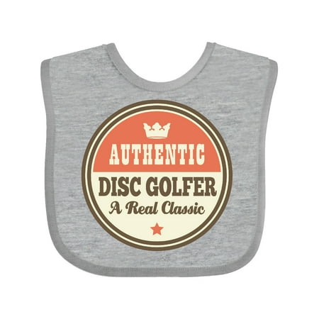 

Inktastic Disc Golfer Vintage Classic Gift Baby Boy or Baby Girl Bib