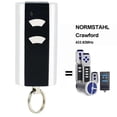 thumbnail image 2 of NORMSTAHL RCU 433 2K / EA433 2KM Micro / Crawford / Magic 1000 Garage Door Remote Control 43392MHz Rolling Code Gate KeyFob, 2 of 5