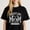 Black-2, variant on Women's 1 Dog Mom Mud Fur Happy Dogs T-Shirt S-4XL Mother's Day Gift