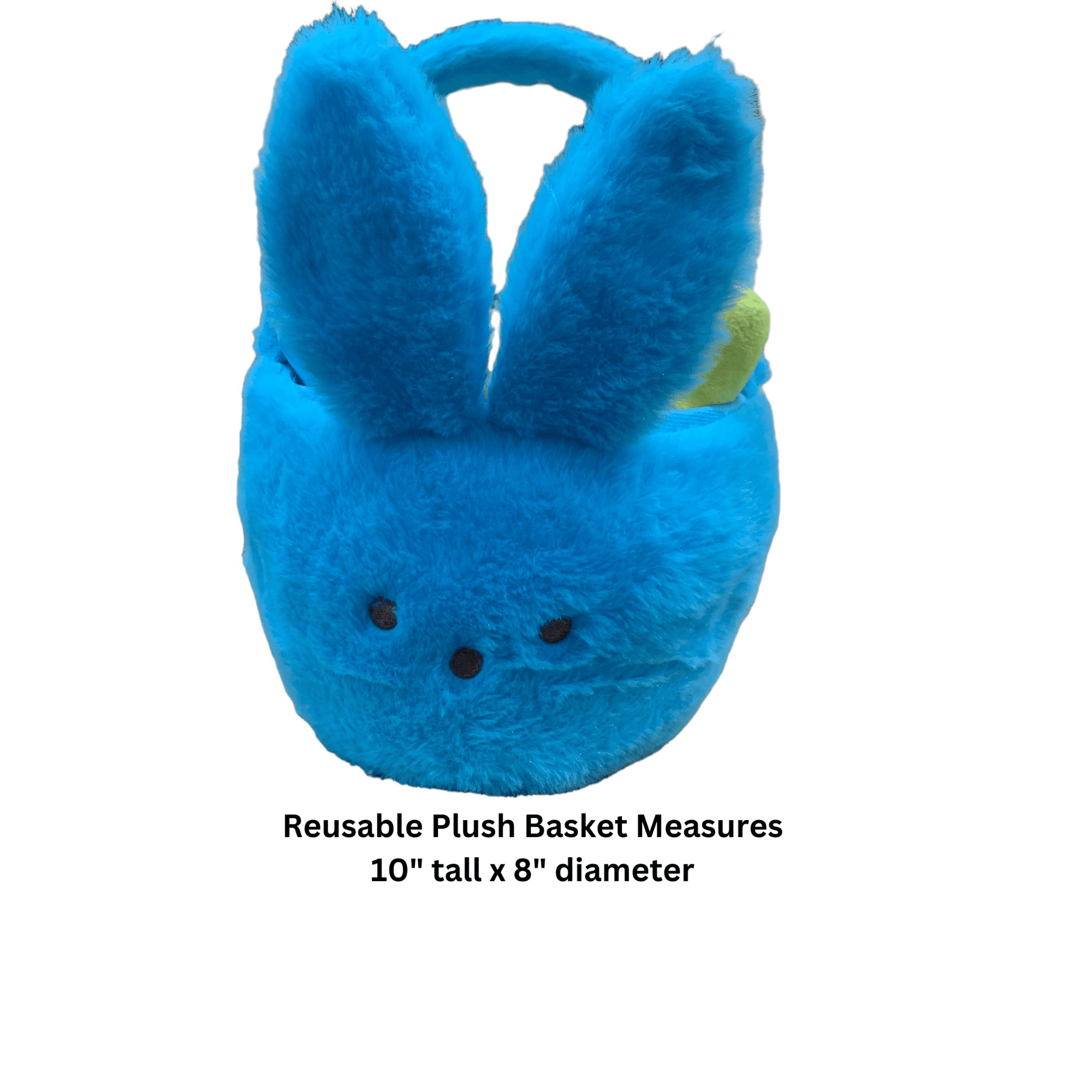 Premade Easter Gift Basket for Kids Prefilled Easter Basket Peeps Themed Reusable Basket by Clear Above Blue Peep