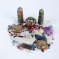 thumbnail image 2 of 1 caja de cristal natural conjunto de gemas rugosas piedra grava mineral, rosa Afortunado Sencillez, 2 of 3