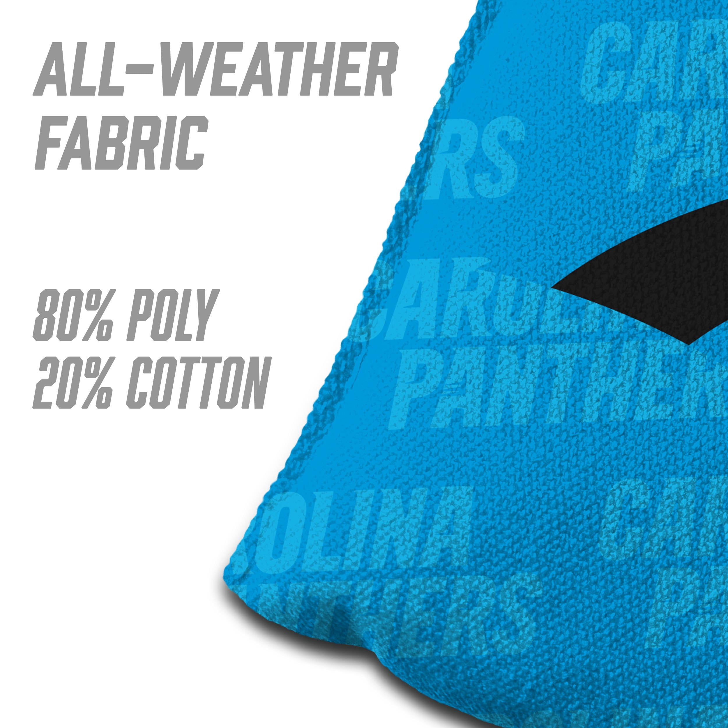 NFL Carolina Panthers Cornhole Bags - 4PK - Blue