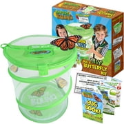 Nature Bound Butterfly Growing Habitat Kit - With Discount Voucher to Redeem Live Caterpillars for Home or School Use