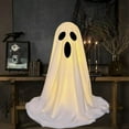 thumbnail image 3 of Light Up Halloween Ghost Decorations, DIY Spooky Ghosts Crafts, Scary Ghost for Halloween Decor Indoor Home Mantel Shelf & Tabletop Decor, 3 of 5