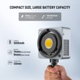 thumbnail image 5 of Neewer HB80B 80W LED Video Light - 2700K-6500K CRI95+, 72Wh Battery, APP/2.4G Control for Studio, 5 of 9