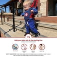 thumbnail image 4 of Andador para bebés, de mano para niños pequeños Arnés para caminar Ayudante Asistente Cinturón protector Actividad para niños Andador Ajustable De pie Aprendizaje para caminar (Azul), 4 of 4