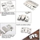 thumbnail image 4 of Flush Mount Brackets, Headboard Wall Fixing Brackets Wall Mount Interlocking Z Clip Hook Hardware For Furniture Connecting, Pictures Mirrors Frames Ha, 4 of 5