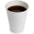 thumbnail image 6 of 8 oz Coffee Cups Bulk Hot Cups (500 Case) - Paper Cups 8oz Large Pack Cups for Office - Hot Drink Cups for Dispenser To Go Paper Cup White, 6 of 6
