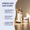 thumbnail image 4 of Petpost | Cat Ear Cleaner Wipes - 100 Ultra Soft Cotton Pads in Coconut Oil Solution - Remedy for Cat Ears, 4 of 10