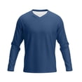 thumbnail image 7 of hotojiny Long Sleeve Shirts for Men Breathable Plain Sun Protection UPF 50+ T-Shirts for Fishing Workout Gym S-5XL, 7 of 7