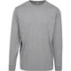 thumbnail image 1 of Build Your Brand - Jersey de Manga Larga para Hombre (Gris Jaspeado), 1 of 1