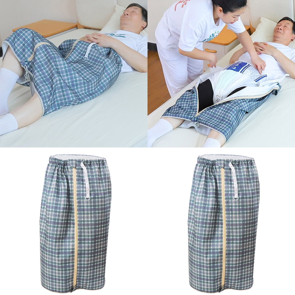 Leakproof Geriatric Healthcare Skirt Washable Reusable Adult Diaper Cover