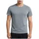 thumbnail image 2 of Ceisia Men's Ice Silk Quick-Dry Crew Neck T-Shirt | Breathable Honeycomb Jacquard Short Sleeve Sports Tee Gifts, 2 of 5