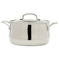 thumbnail image 2 of Cuisinart Contour Stainless Steel 6 Qt. Saucepot W/Cover, 2 of 5