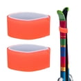 thumbnail image 1 of Uxcell Ski Fastener Straps [2Pcs] - Winter Sports Accessories Carrier Strap with Protective Pad - [Orange], 1 of 7