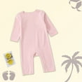 thumbnail image 4 of Plebaso Baby Infant Romper Fall Winter Long Sleeve Jumpsuit Outfits For Girls Boys Baby Fall Outdoor Clothing, 4 of 5