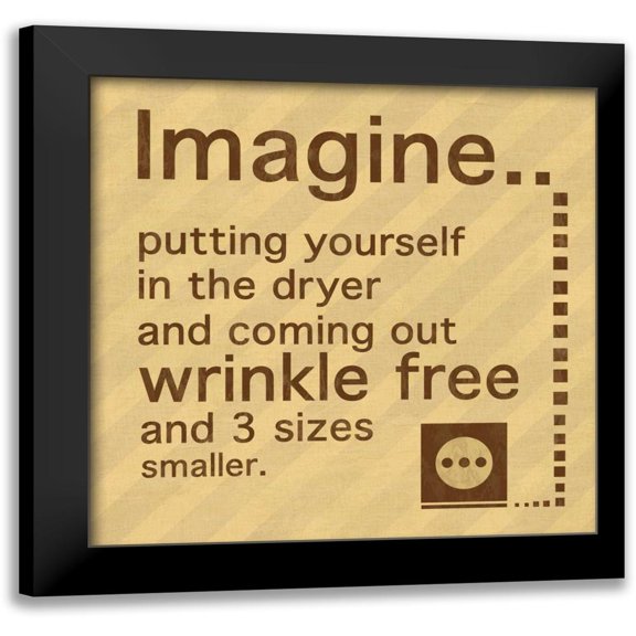 Gibbons, Lauren 12x12 Black Modern Framed Museum Art Print Titled - Imagine No Border