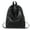 black, variant on Lightweight Casual Unisex Backpack For School Solid Color Bookbags-Off-White
