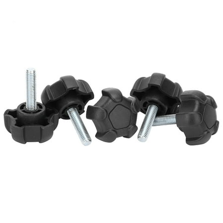 

Five-Pointed Star Screw Thumbscrew 5Pcs 25mm For Rack Bracket Furniture