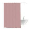 thumbnail image 1 of PEVA Plastic Shower Curtain Liner Mildew Resistant Shower Liner with 12 hooks, 1 of 2