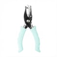 thumbnail image 2 of Heavy Duty Handheld Hole Punch - Ergonomic Single Hole Puncher for Paper, Cardstock, Tags, Craft Projects, Stationery, Office, 1/4 Inch Punch, 2 of 4