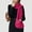 Hot Pink, variant on Soft Cozy Wrap Shawl with Large Front Pockets – Warm Blanket Scarf for Women Orange One Size