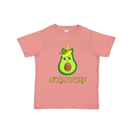 

Inktastic Avocadocorn Avocado with Unicorn Horn and Ears Gift Toddler Boy or Toddler Girl T-Shirt