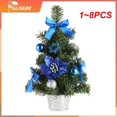 thumbnail image 2 of 1~8PCS 20/30/40cm New Christmas Tree Christmas Decorations Small Christmas Tree Home Table Ornaments Gifts Artificial Snow, 2 of 4