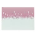 thumbnail image 1 of Pink Cutting Board, Field Farm Life Inspired Scene Cut into Half with Bushes and Wheat Art Print, Decorative Tempered Glass Cutting and Serving Board, Large Size, Hot Pink and White, by Ambesonne, 1 of 1