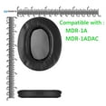 thumbnail image 6 of Geekria QuickFit Replacement Ear Pads Compatible with SONY MDR-1A, MDR-1ADAC Headphones Ear Cushions, Repair Parts with Video Guide (Black), 6 of 6