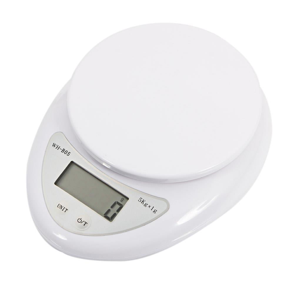 5kg 5000g/1g Digital Kitchen Food Diet Electronic Weight Balance Scale US 