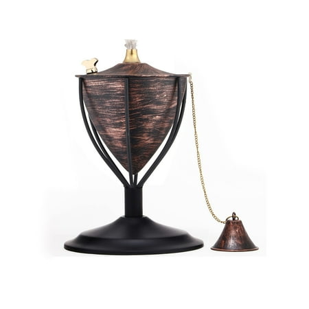 Legends International Amsterdam Tabletop Torch Brushed Bronze - 1 Pack