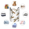 thumbnail image 4 of ZICANCN Laundry Basket Organizer, Vintage Dragonfly Pattern Collapsible Hamper for Bathroom Bedroom Laundry Room, Medium Size, 4 of 7