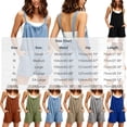 thumbnail image 4 of Sentmoon Formal Jumpsuits for Women Sleeveless Sleeveless Rompers for Women Solid Color Backless Regular Fit Cute Overalls for Women Summer for Concert and Rave S-3XL, 4 of 9