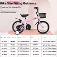 thumbnail image 3 of ​Ambifirner Bike Freestyle BMX 16 Inch Bicycle with Fender Carrier, 3 of 9