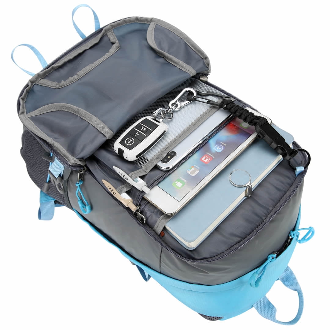 Riderbag Hi Vis Reflective Bike Motorcycle Backpack Blue