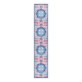 thumbnail image 3 of Unique Loom Renaissance Collection Area Rug - Roma (2' x 9' 10" Runner Ivory Blue/Black), 3 of 7
