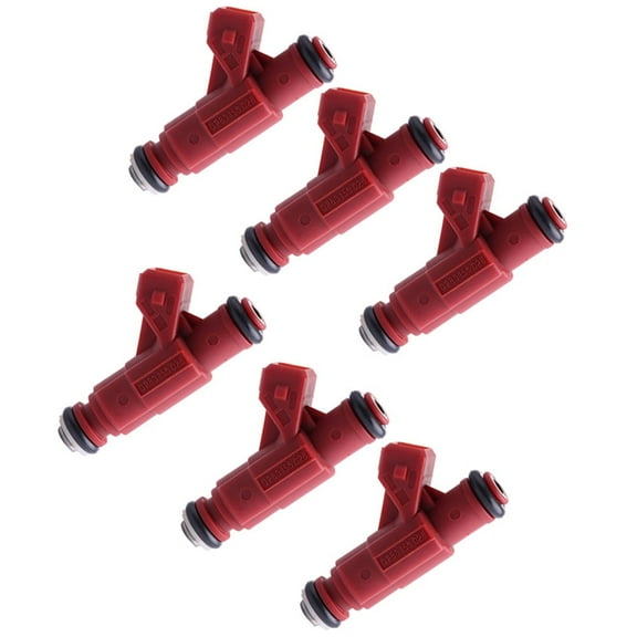 Fuel Injectors Kits,SCITOO 4 Hole New OEM Fuel Injector Fit for 2002 2003 2004 for Mercury Mountaineer 2001 2002 2003 for Ford Explorer 4.0L 0280156028 (Set of 6)