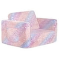 thumbnail image 2 of Dream On Me Nestle Kids Single Flip Out Sofa, Tie Dye, 2 of 18