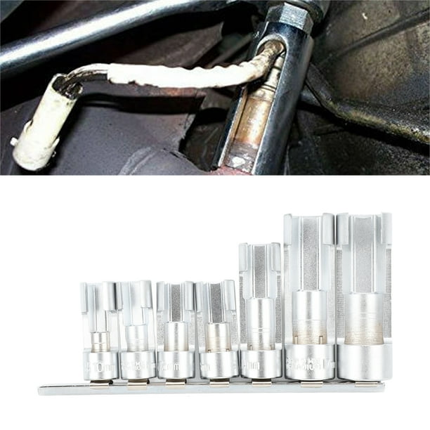Juego De Vasos Para Sensor De Oxígeno, Llave De Vaso Para Sensor De Oxígeno O2, Alto Par, Dura, Duradera, De Inserción Rápida Para Vehículos