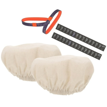 KALLORY Sourdough Jar Measuring Bands Sourdough Starter Jar Accessory Kit Assorted Color 1 Set