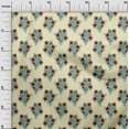 thumbnail image 2 of oneOone Cotton Cambric Fabric Leaves & Floral Block Fabric Prints By Yard 56 Inch Wide, 2 of 4